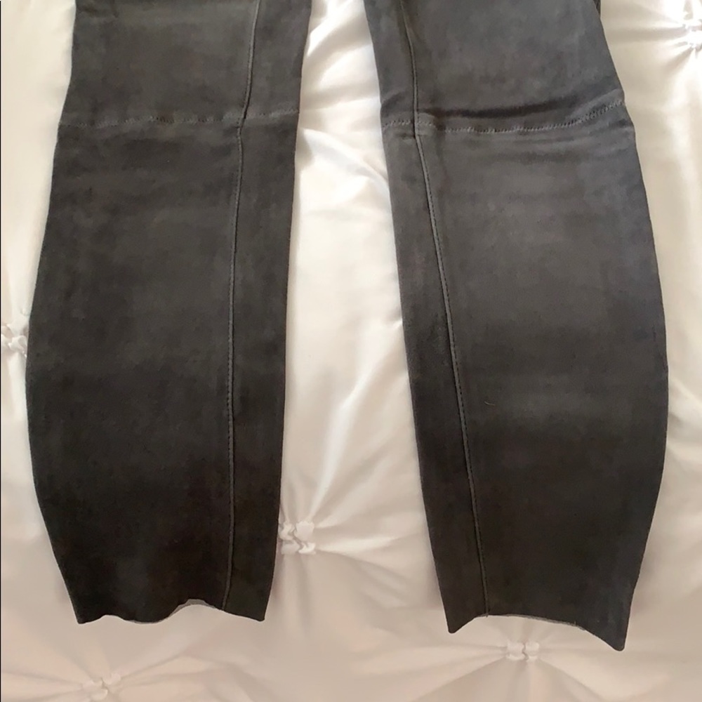 Current/Elliott SUEDE Stiletto Pants - Picture 3 of 7